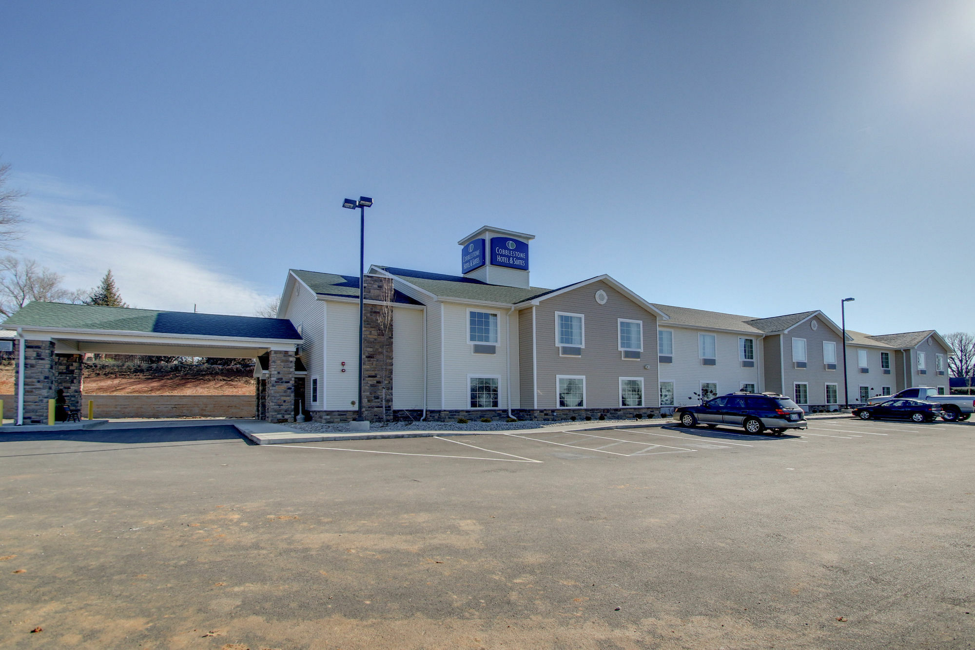 Cobblestone Hotel & Suites - Salem Exterior foto